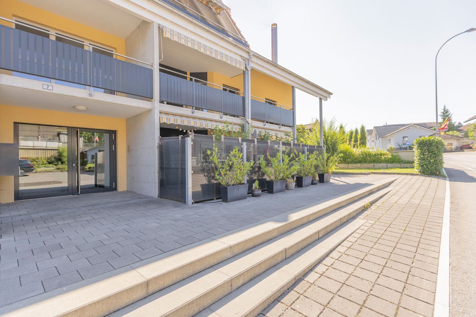 Zugang zur Liegenschaft